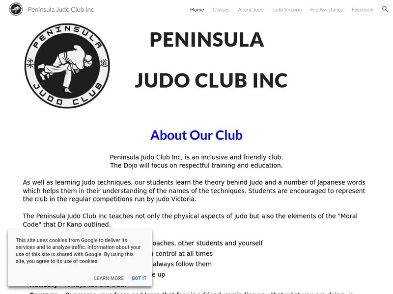 Photo of PENINSULA JUDO CLUB INC (Formerly Overport Judo)